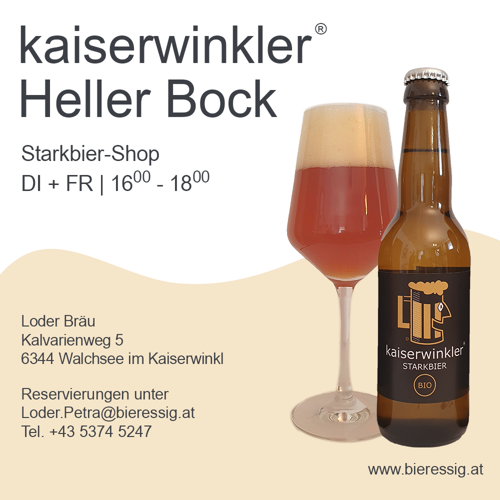 kaiserwinkler Heller Bock Loder Bräu